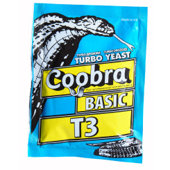 Сухі турбо дріжджі Coobra Basic T3 90 г