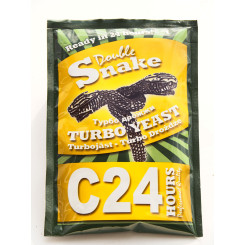 Сухі турбо дріжджі Double Snake C24