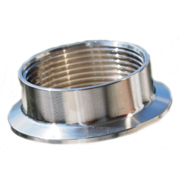 Перехідник 2″ кламп з різьбленням 1 1/2″ для монтажу різьбових ТЕНів