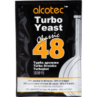 Сухі дріжджі Алкотек Yeast Classic 48