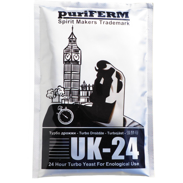 Сухі турбо дріжджі PuriFerm UK-24