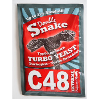 Сухие турбо дрожжи Double Snake C48