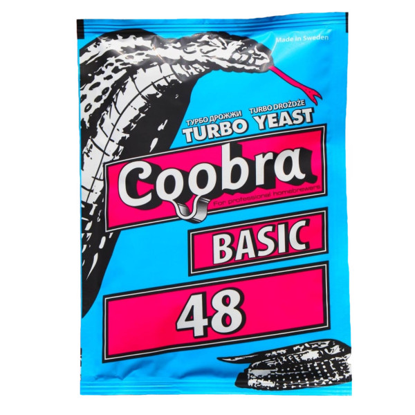 Cухі турбо дріжджі Coobra Basic 48