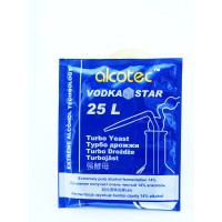 Сухие турбо дрожжи Alcotec Star 25 л