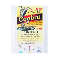 Cухие дрожжи винные Coobra Portero