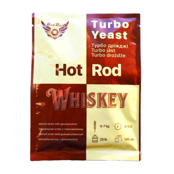 Турбо дрожжи Hot Rod Whiskey на 25 л