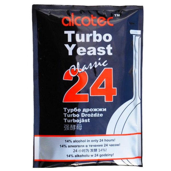 Сухие турбо дрожжи Turbo Yeast Classic 24