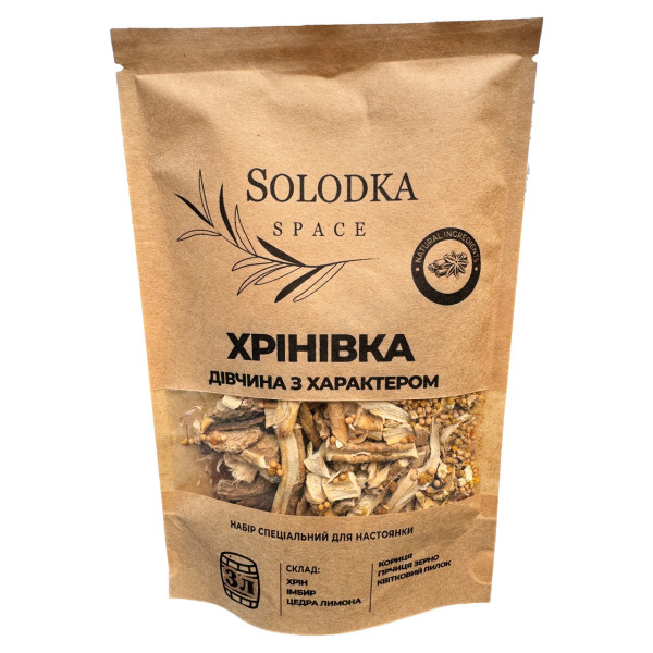 Набір спецій для настоянки Хрінівка (Solodka) на 3 л