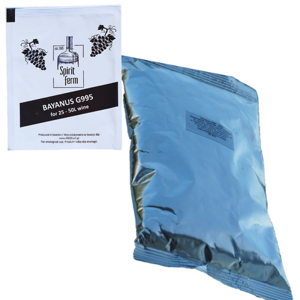 Винні дріжджі Spirit Ferm MegaPack Bayanus G995 (200g)