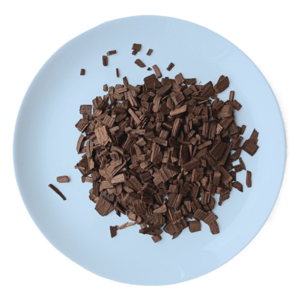 Щепа дуб американский (средняя фракция и сильная прожарка)