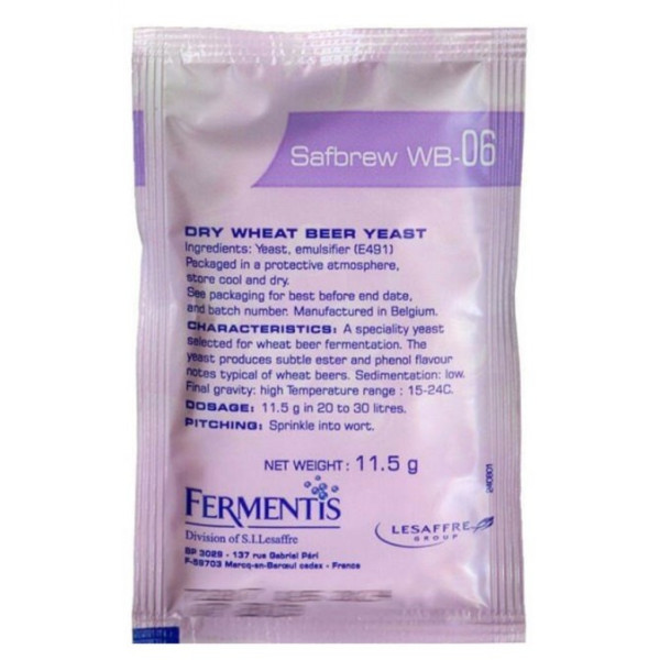 Пивные дрожжи Fermentis wb-06 11,5g