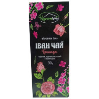 Чайный напиток Иван-чай Роза черный крупнолистовой 30 г